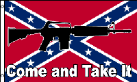 3'x5' Confederate Flag-Come and Take It
